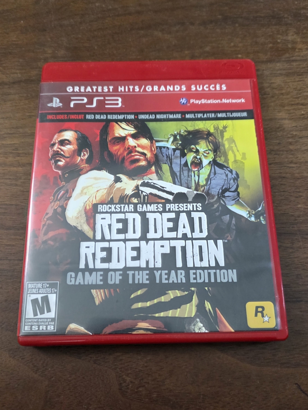 Sony PS3 Red Red Dead Redemption: Game of the Year Edition Greatest Hits Game